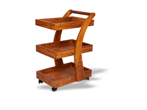 Neel Wooden Spa Trolley