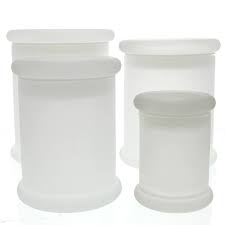 Lemongrass Large Frosted with Lid